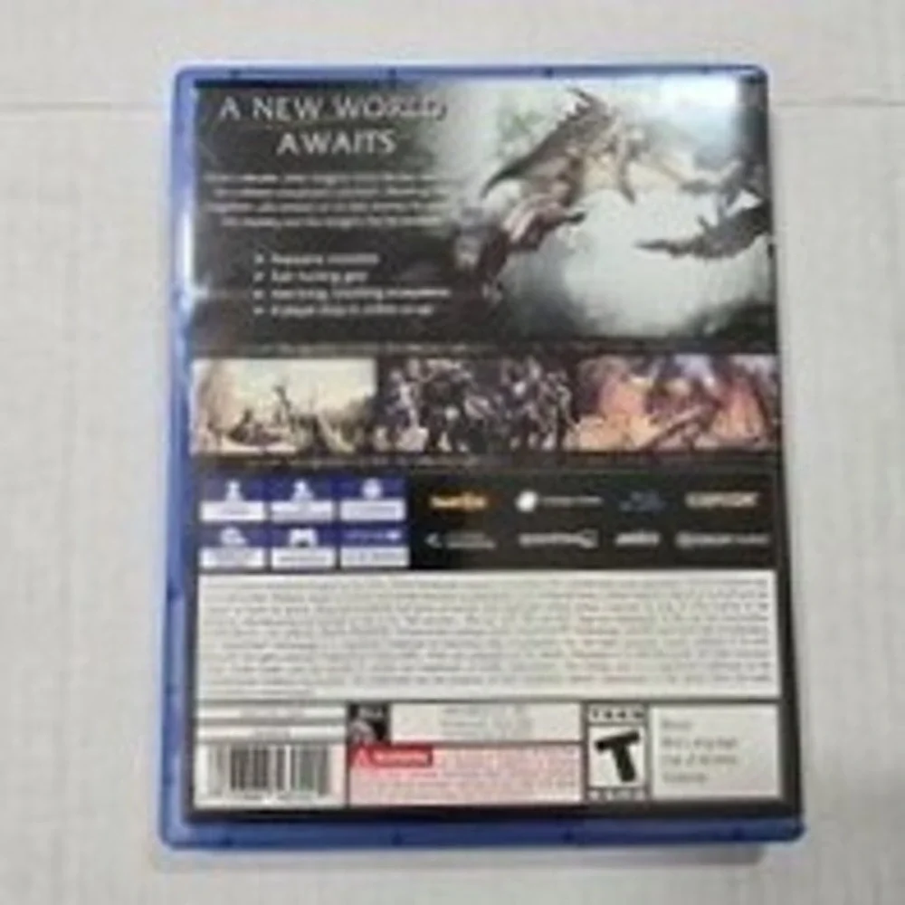 Capcom Monster Hunter World PS4 One Size Blue Good Action RPG Horizon Zero Dawn